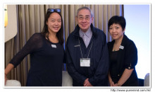 來賓與李一覺會長合照留念。