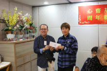 抽獎環節由各嘉賓主持抽獎，各幸運兒歡天喜地領取獎品