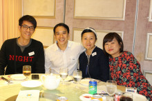 心齋基金之友週年聯歡聚餐。