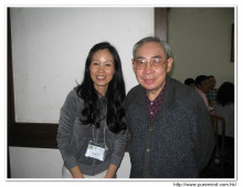 廖綺苹及李會長。