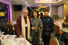 來賓與李一覺會長合照留念