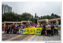 參觀赤柱廣場和心齋旅行大合照。