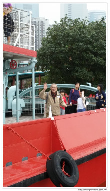 參觀葛量洪號展覽館。