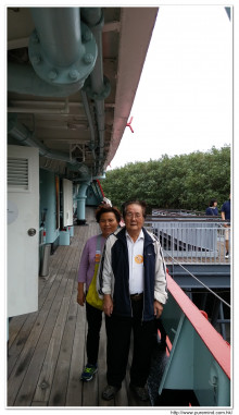 參觀葛量洪號展覽館。