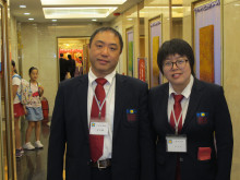 服務人員合照留念。